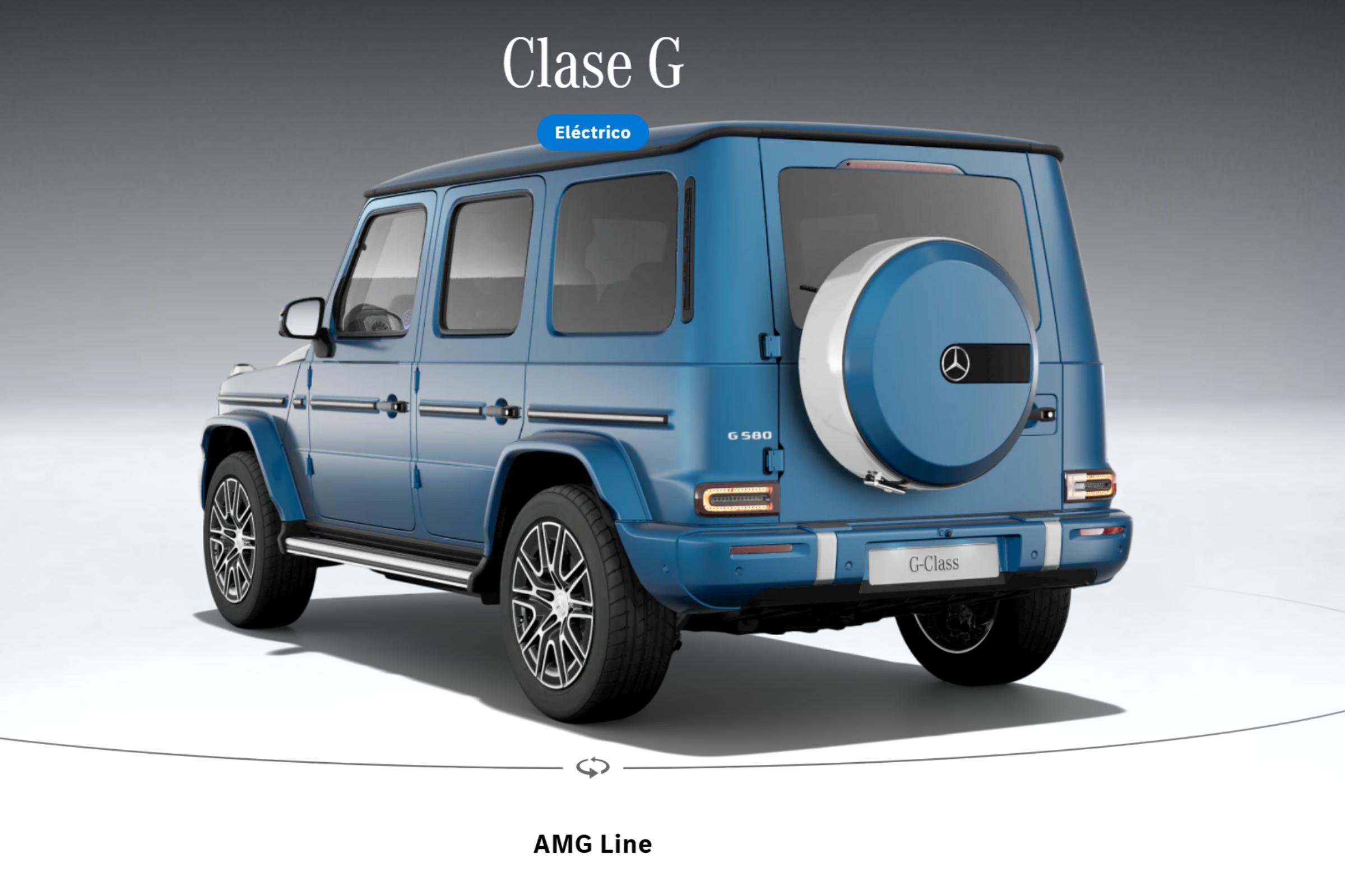 Mercedes-Benz CLASE G ELECTRIC 2026 G 580 WITH EQ TECHNOLOGY